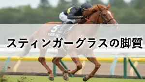 スティンガーグラスのレースでの走り。長距離戦における脚質分析のイメージ画像