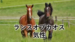 ランスオブカオスの気性を紹介するアイキャッチ画像